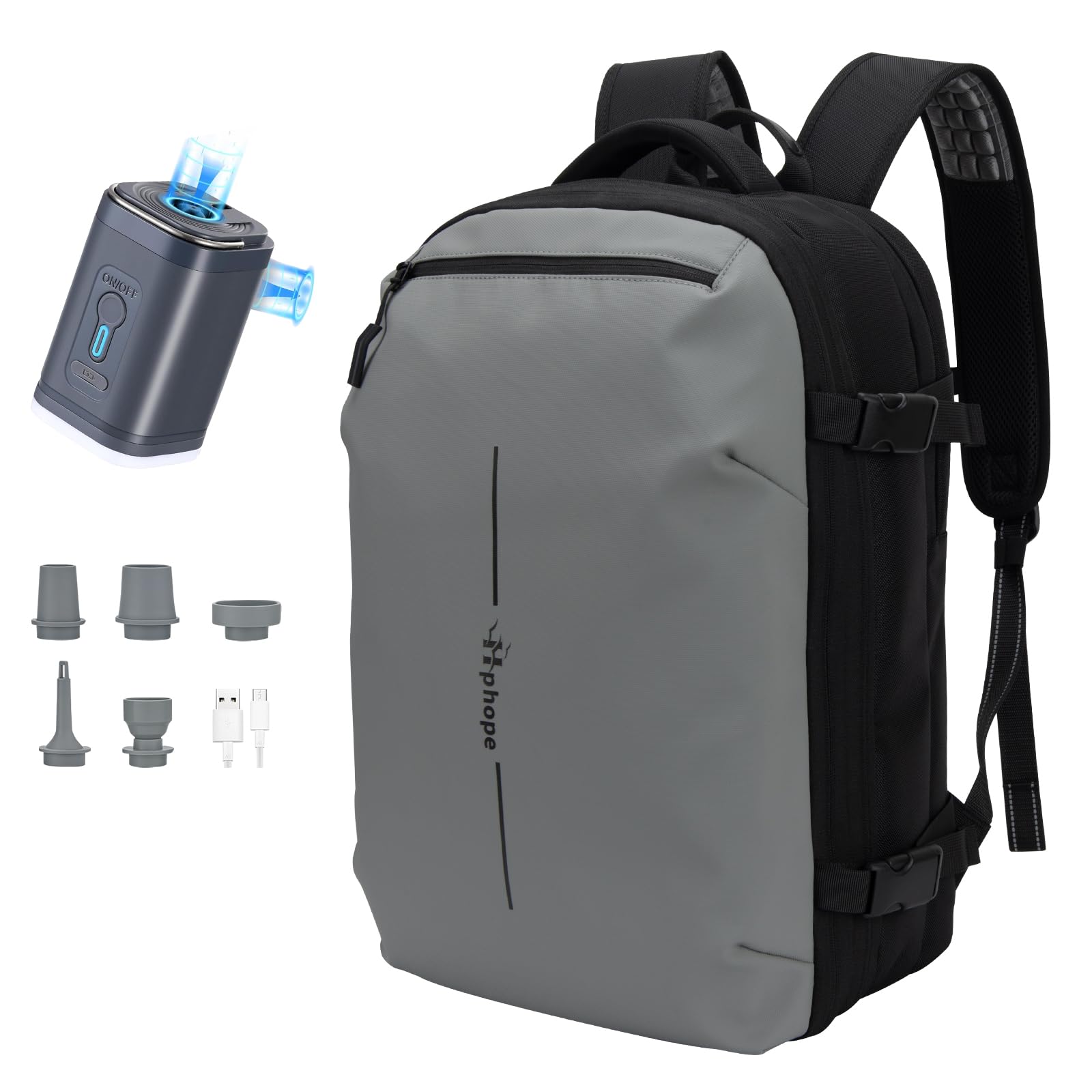 ⭐️Hp hope 真空圧縮 60L リュック エア真空 Amazon.co.jp: [Hp hope] 真空圧縮 リュック 60L エア真空 バック